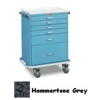6 Drawer Classic Workstation Cart (Short Cabinet), Standard Package, 4-3", 2-6" Drawers, Basic Electronic Pushbutton Loc