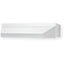 20" wide shell hood in white