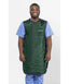 FRONT CLOSING SPECIAL PROCEDURE APRON - .5 mm Regular Lead 21X36 Hunter Green- Small