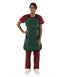 QUICK DROP APRON - .5 mm Light Weight Lead 24X42 Hunter Green - Large