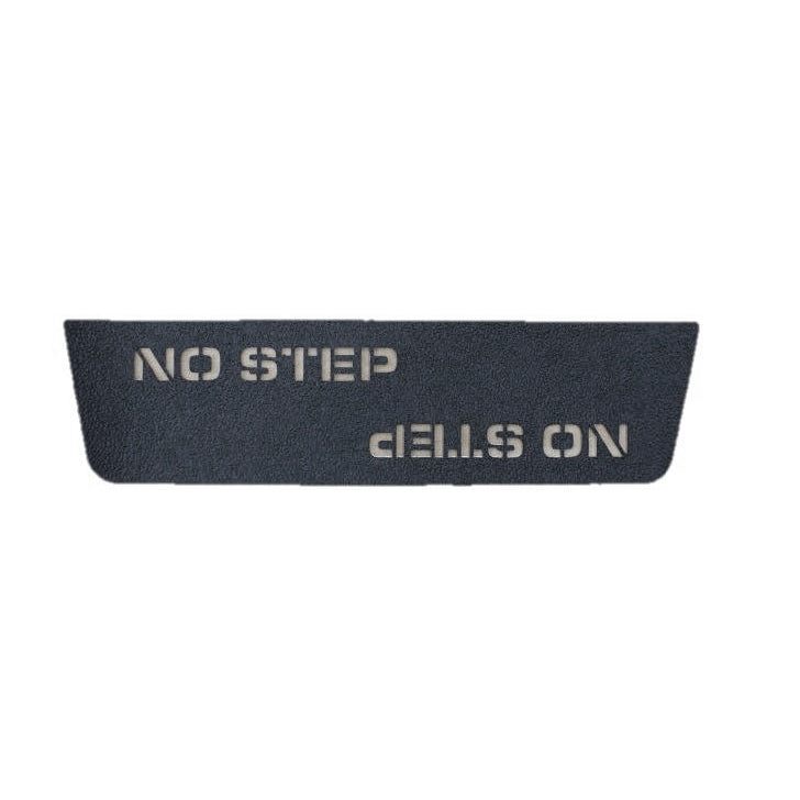 Footrest Gripper Sticker "No Step"