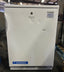 Undercounter auto defrost all-refrigerator for residential use with a customizable door front to accept overlay panels a