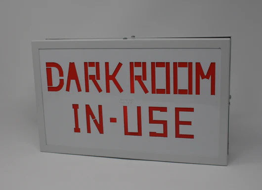 In-Use Signs Hardwired: "Darkroom in Use"