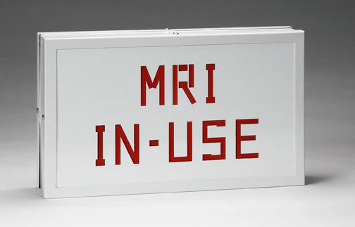 In-Use Signs Hardwired: "MRI in Use"