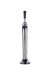 Tapping equipment with single tower in curved design