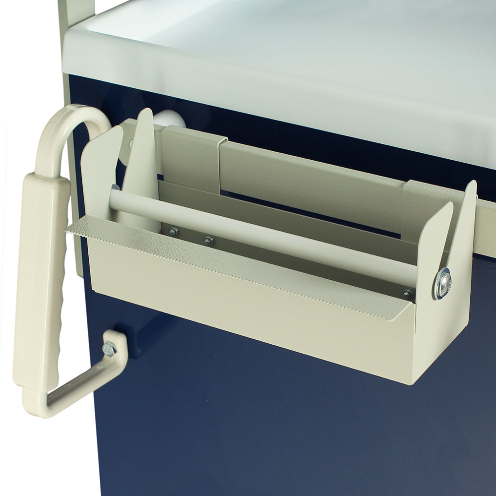Tape and Label Dispenser for M-Series or A-Series Medical Carts, Rail Clip Mount, LABELDISP Main image