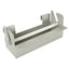 Tape/Label Dispenser for MRI-Safe carts, aluminum body, brass and aluminum hardware