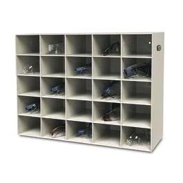 Bowman Dispensers Bowman ABS 25 Place Safety Glass Holder • 20.75"W x 7.13"D x 15.75"H
