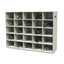 Bowman ABS 25 Place Safety Glass Holder • 20.75"W x 7.13"D x 15.75"H