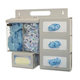Bowman Dispensers Bowman ABS Double Bulk Isolation Station • 22.15"W x 4.88"D x 19.68"H