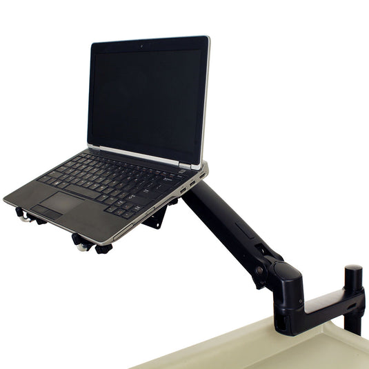 Medical Cart Laptop Mount with Fully Articulating Ergotron® Arm, LTP-HLDR