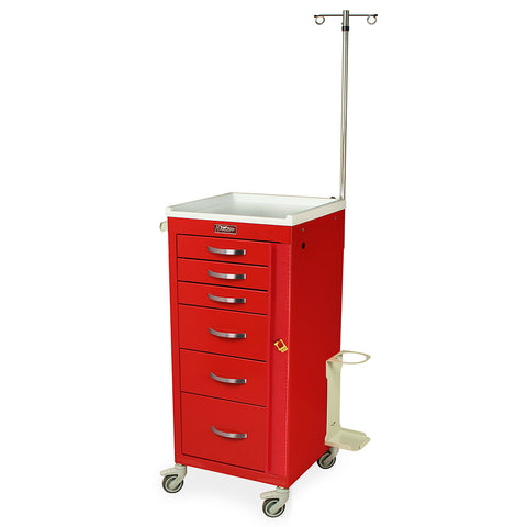 Harloff M-Series Cart - Mini Width Tall Cabinet with 30" of Vertical Drawer Space – M3DS1830B06