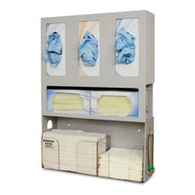 Bowman ABS Isolation Station with Paper Towel Holder • 17.61"W x 5.08"D x 23.5"H