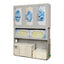 Bowman ABS Isolation Station with Paper Towel Holder • 17.61"W x 5.08"D x 23.5"H