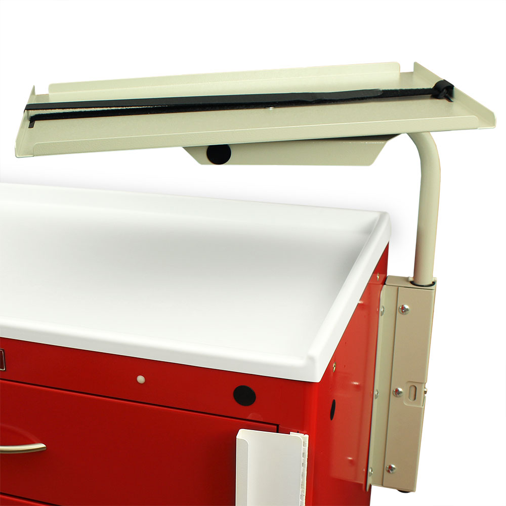 Harloff Defibrillator Shelf, Painted, Standard, For M-Series Carts of all Sizes – MD-DEFIB-FI