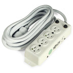 Harloff Hospital Grade Power Strip for M-Series or A-Series Carts, 4 Socket, MD-OUTLET4