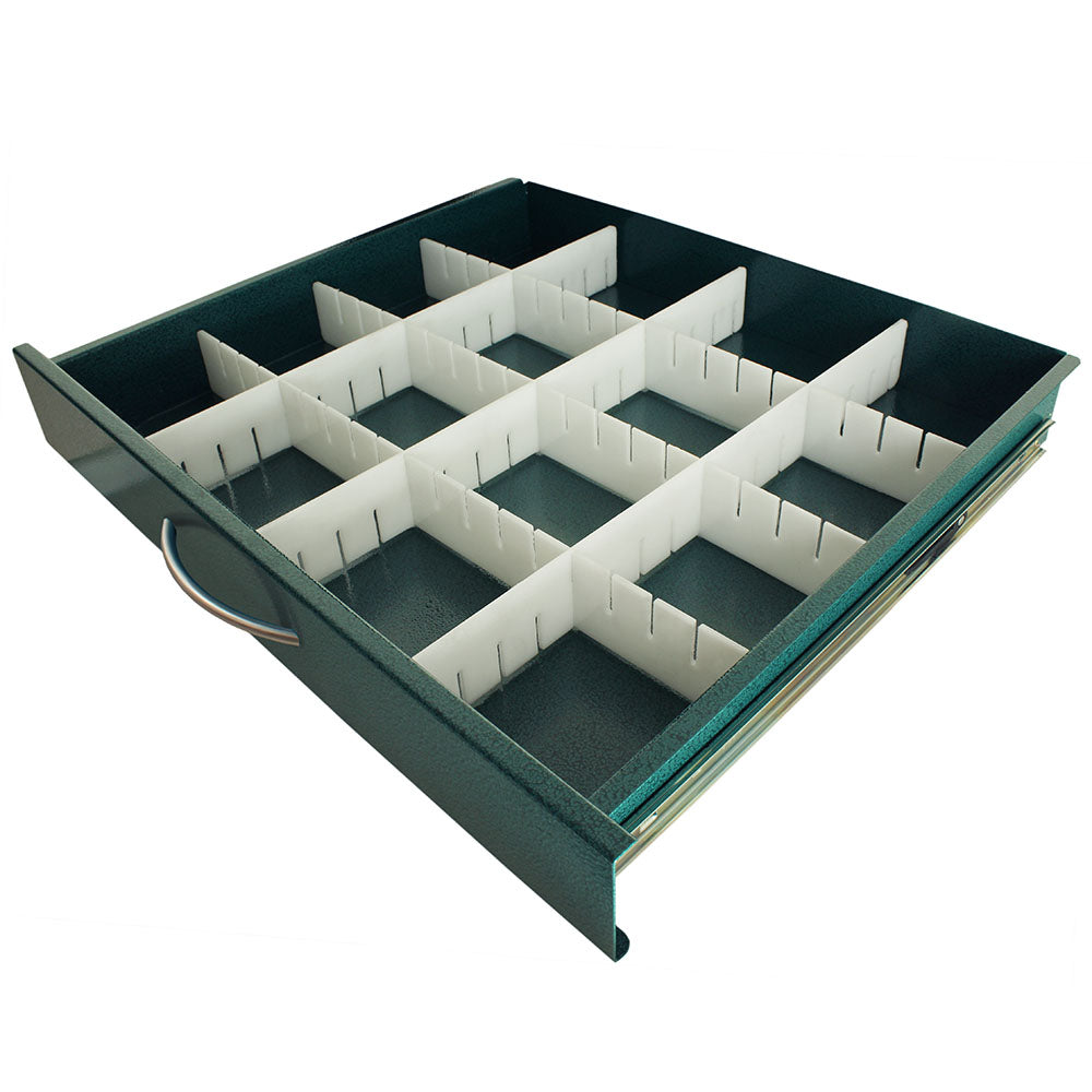 Standard MDS24 Adjustable Plastic Divider Set, 3 Inch Drawers, MD24-DIV3-S Main image