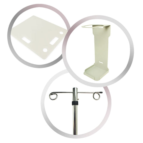 Harloff Emergency Accessory Package for MDS24xx/MPA24xx, Includes: MD-IV2 - IV Pole – MD24-EMG-FI