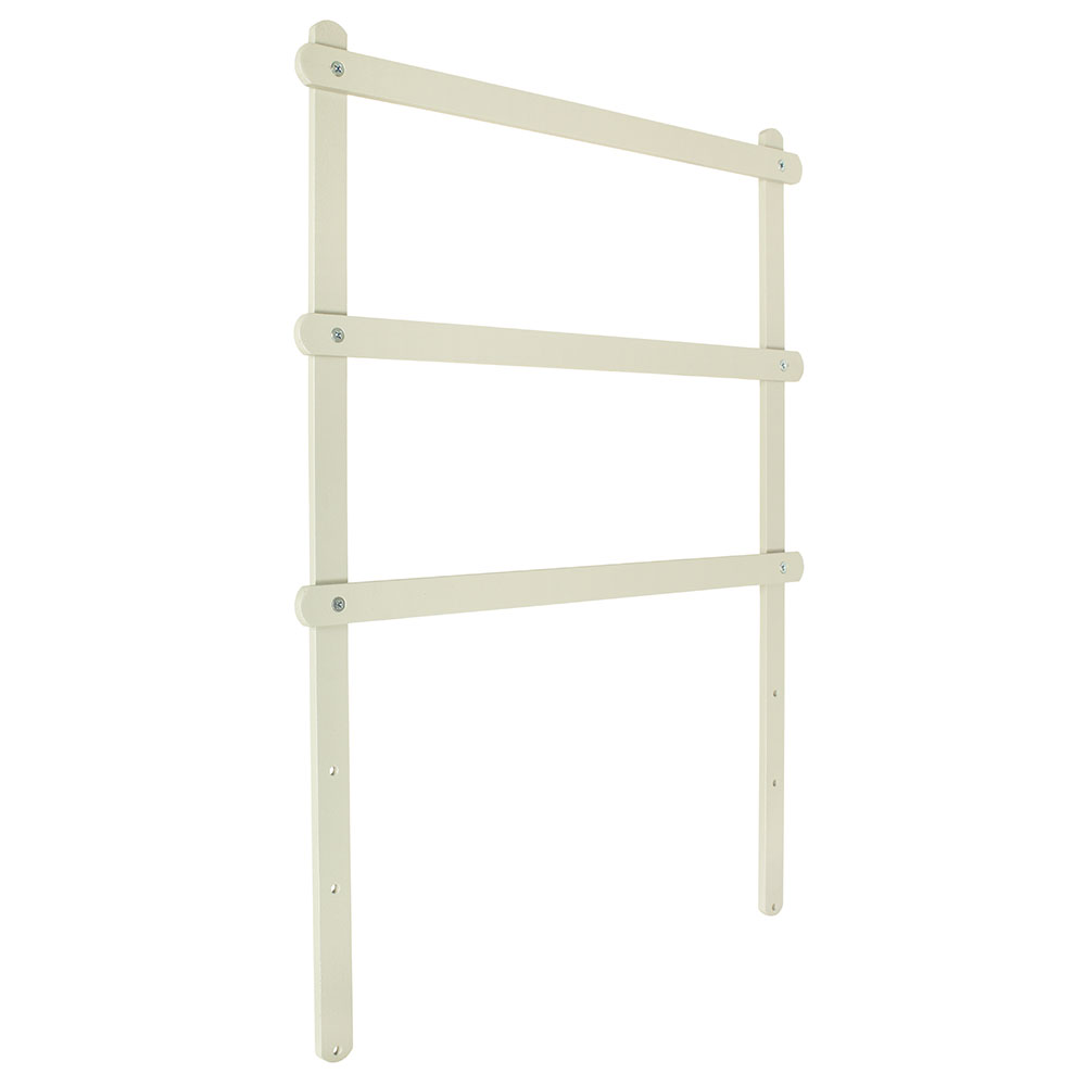 Harloff Raised Back Rail System With 3-24" Rails – MD24-RBR3-FI Main image