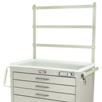 Harloff Rear back rail system with two cross bars, for MDS30xx/MPA30xx Carts