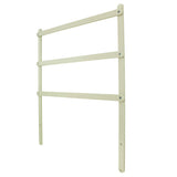 Rear back rail system with two cross bars, for MDS30xx/MPA30xx Carts