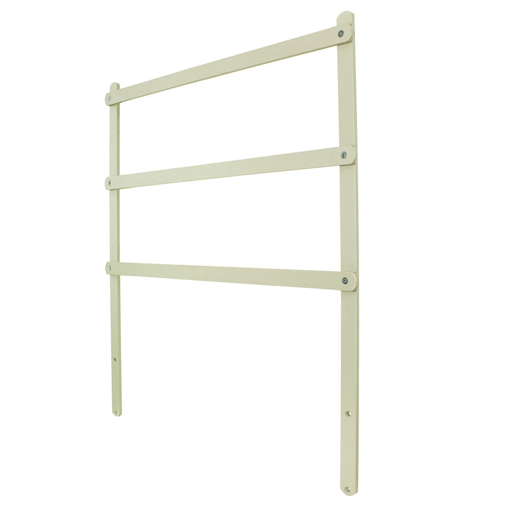 Rear back rail system with two cross bars, for MDS30xx/MPA30xx Carts