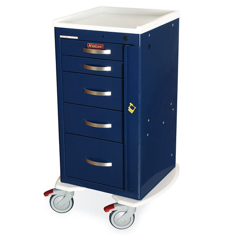 Harloff M-Series Cart - Mini Width Medium Cabinet with 27" of Vertical Drawer Space – MDS1827B16