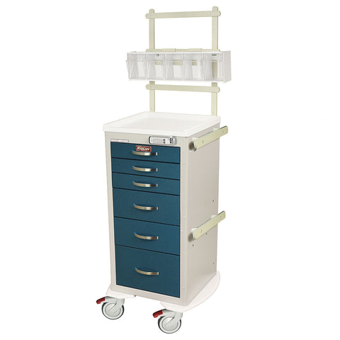 Harloff M-Series Cart - Mini Width Tall Cabinet with 30" of Vertical Drawer Space – MDS1830WLP16