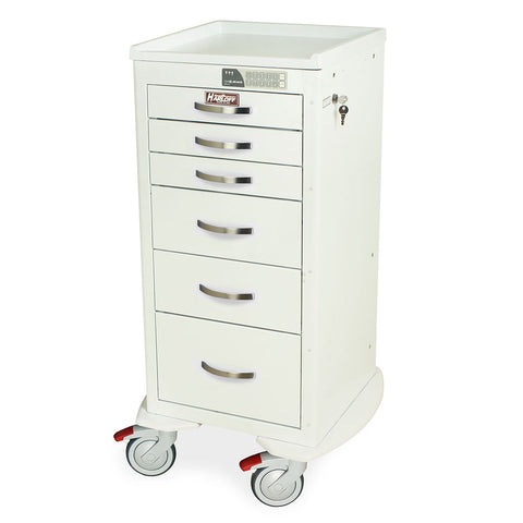 Harloff M-Series Cart - Mini Width Tall Cabinet with 30" of Vertical Drawer Space – MDS1830EKC16
