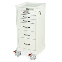 Harloff M-Series Cart - Mini Width Tall Cabinet with 30" of Vertical Drawer Space – MDS1830EKC07