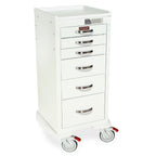 Harloff M-Series Cart - Mini Width Tall Cabinet with 30" of Vertical Drawer Space – MDS1830EKC04