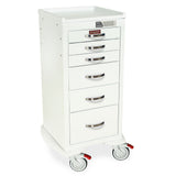 Harloff M-Series Cart - Mini Width Tall Cabinet with 30" of Vertical Drawer Space – MDS1830EKC04