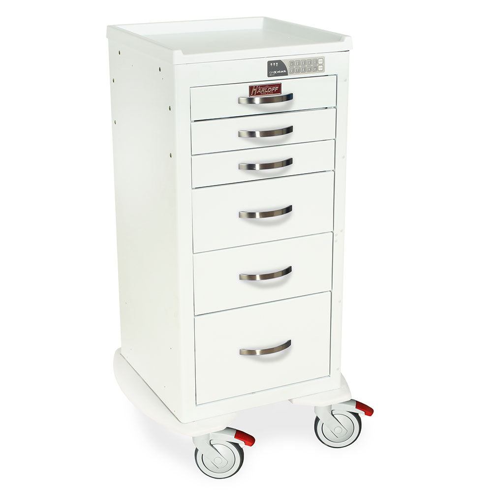 Harloff M-Series Cart - Mini Width Tall Cabinet with 30" of Vertical Drawer Space – MDS1830EKC09 Secondary image