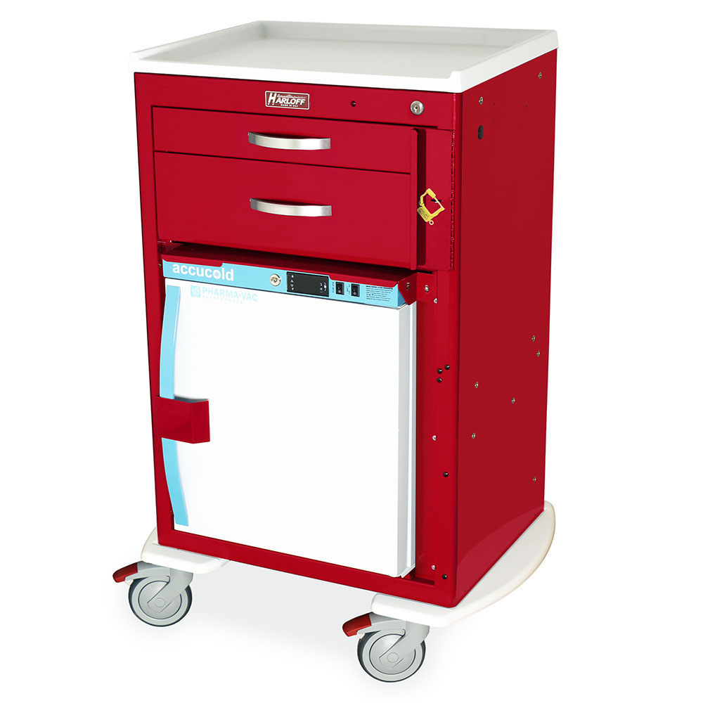 M-Series Malignant Hyperthermia Emergency Cart, Two Drawers, Breakaway Lock, MDS2430B02-MH1