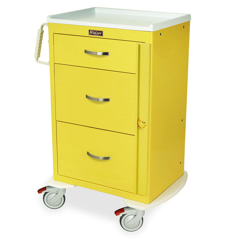 Harloff M-Series Cart - Medium Width Tall Cabinet With 30" of Vertical Drawer Space – MDS2430WKC15