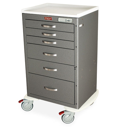 Harloff M-Series Cart - Medium Width Tall Cabinet With 30" of Vertical Drawer Space – MDS2430E16
