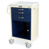 Equipment Holder Shelf for MDS24 Carts with all locks, Steel, 2" Cable pass through hole in rear with grommet (upgr