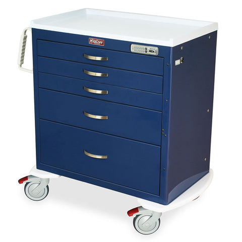 Harloff M-Series Cart - Standard Width Short Cabinet with 24" of Vertical Drawer Space – MDS3024ELP08