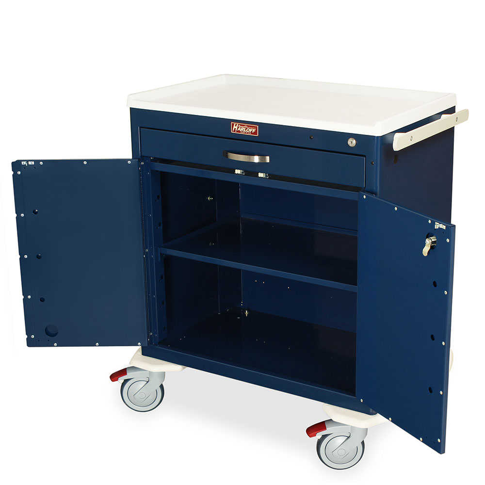 Harloff M-Series Cart - Standard Width Short Cabinet with 24" of Vertical Drawer Space – MDS3024K03 Secondary image