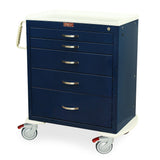 Harloff M-Series Cart - Standard Width Medium Height Cabinet with 27" of Vertical Drawer – MDS3027K06