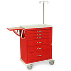 M-Series Tall Emergency Crash Cart with MD30-EMG1 Package