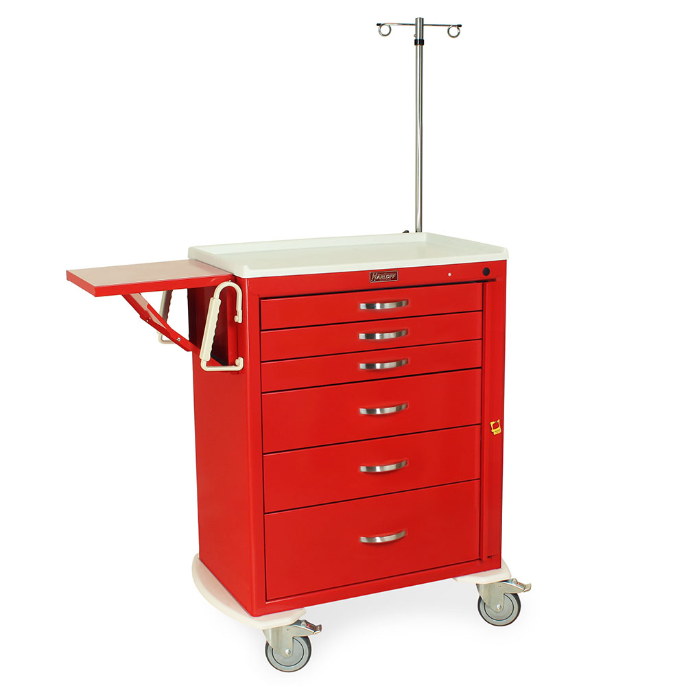 Harloff M-Series Cart - Standard Width Tall Cabinet with 30" of Vertical Drawer Space – MDS3030B06-EMG1Q