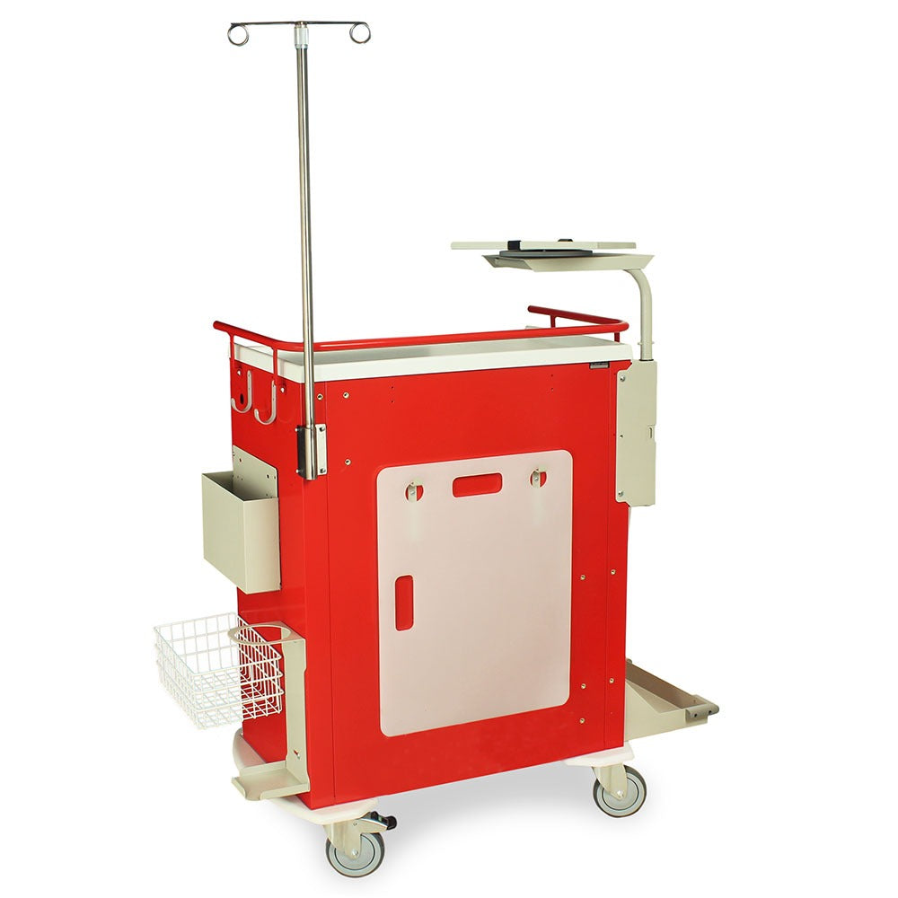 M-Series Tall Emergency Crash Cart with MD30-EMG3 Super Stat Package Secondary image