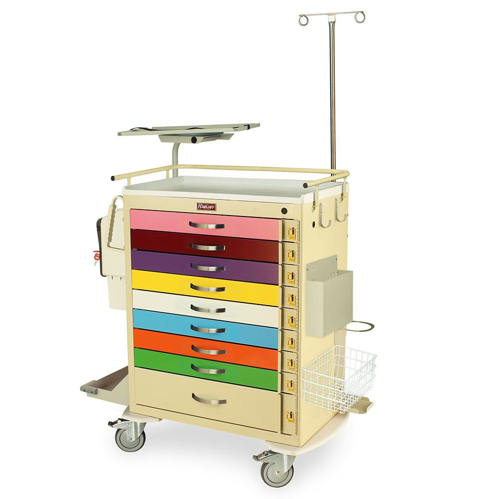 M-Series Pediatric Cart with MD30-EMG3 Emergency Accessories Package Main image