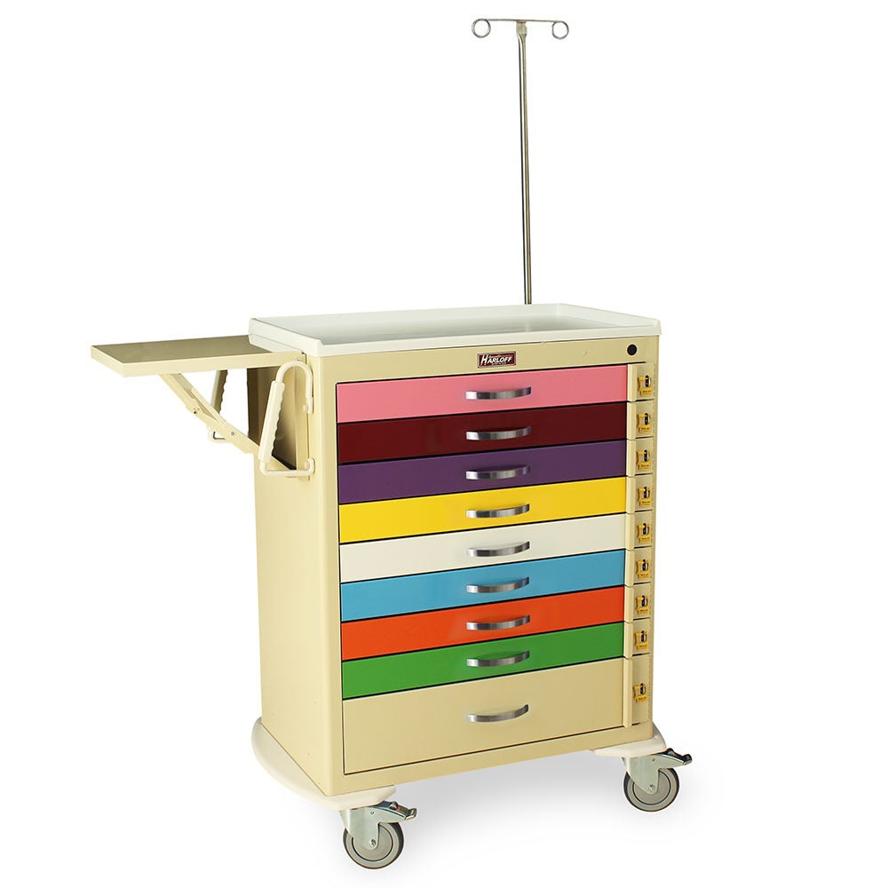 M-Series Tall Medical Pediatric Emergency Cart Secondary image