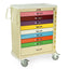 M-Series Tall Pediatric Crash Cart, Standard Width, Nine Drawers, MDS3030B09PED