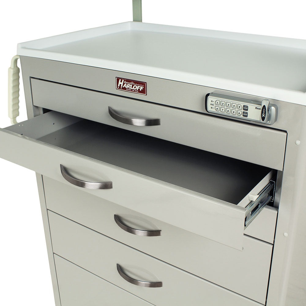 M-Series Tall Anesthesia Cart, Standard Width Secondary image