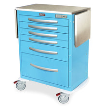 Harloff M-Series Cart - Standard Width Tall Cabinet with 30" of Vertical Drawer Space – MDS3030E14