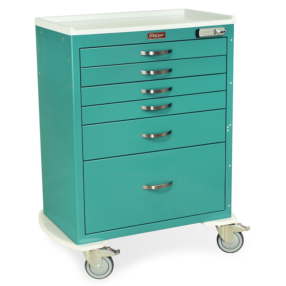 M-Series Tall Procedure Cart, Standard Width