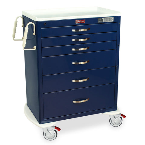 Harloff M-Series Cart - Standard Width Tall Cabinet with 30" of Vertical Drawer Space – MDS3030EKC07